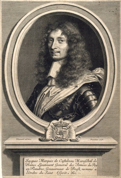 Jacques Marquis de Castelnau-Mauvissière by Robert Nanteuil