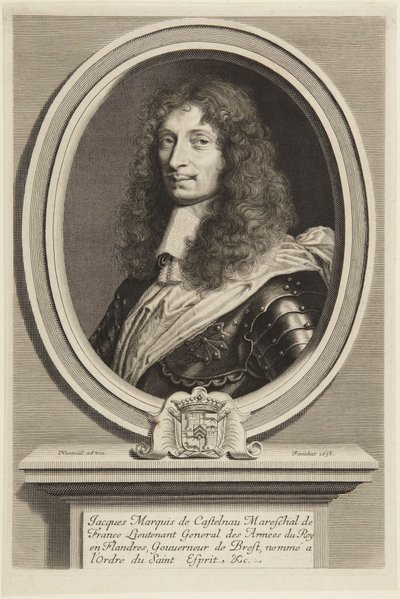 Jacques, Marquis de Castelnau - 1658 by Robert Nanteuil