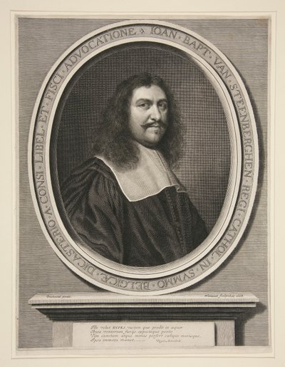 Jean Baptiste van Steenberghen, Advisor to the King in the Council of Flanders by Robert Nanteuil