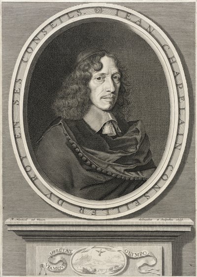 Jean Chapelain by Robert Nanteuil