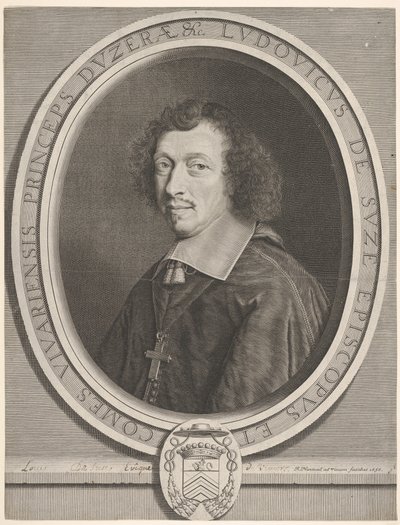 Louis-François de La Baume de Suze by Robert Nanteuil