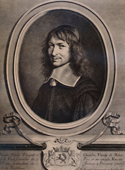 Nicolas Fouquet, Finance Minister to Louis XIV of France by Robert Nanteuil