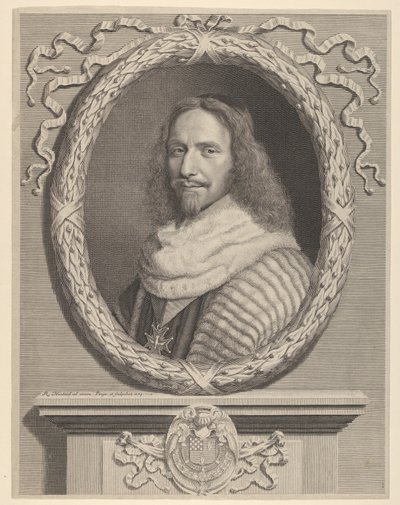 Nicolas Potier de Novion by Robert Nanteuil