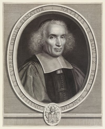 Noël Le Boultz, Counselor in the Parliament of Paris by Robert Nanteuil