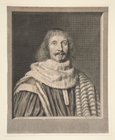 Pomponne de Bellievre (1606-1657), Chief President of the Parlement of Paris by Robert Nanteuil