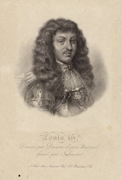 Portrait of King Louis XIV by Robert Nanteuil