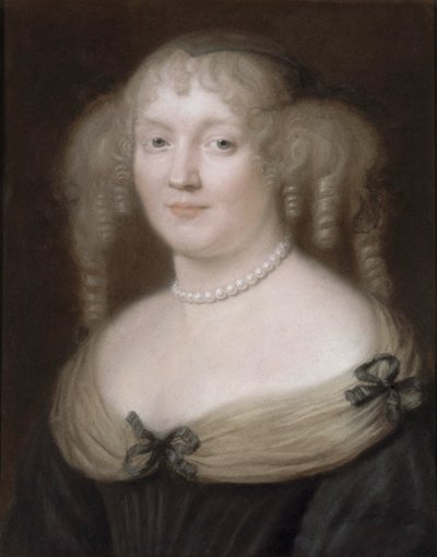 Portrait of Marie de Rabutin-Chantal, Marquise de Sévigné by Robert Nanteuil