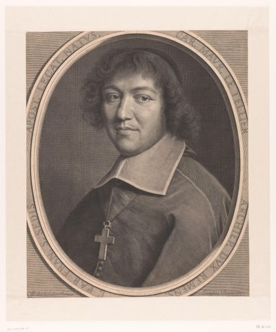 Portrait of Charles-Maurice Le Tellier by Robert Nanteuil