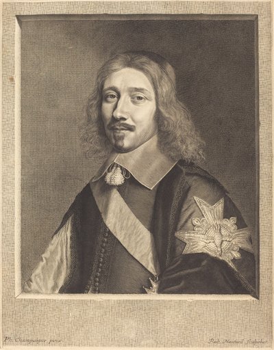 Chancellor Michel Le Tellier by Robert Nanteuil after Philippe de Champaigne