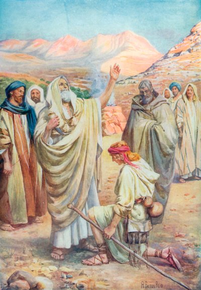 David Anointed King by Robert Payton Reid