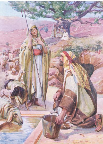 Rachel at the Well by Robert Payton Reid