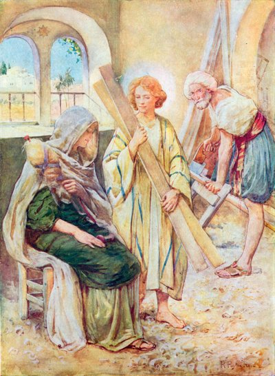 The Boyhood of Jesus by Robert Payton Reid