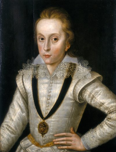Portrait of Henry Frederick, Prince of Wales by Robert Peake I