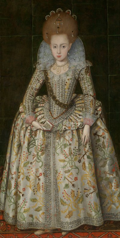 Princess Elizabeth 1596-1662, Later Queen of Bohemia by Robert Peake I