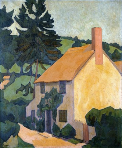 Devon Cottage, c.1920-24 by Robert Polhill Bevan