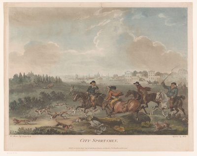 Chaotic Hunt with Dogs by Robert Pollard (I) (possibly)