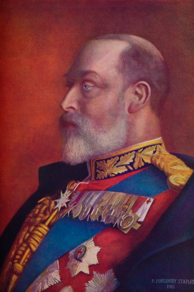 King Edward VII in the First Year of His Reign, 1901 by Robert Ponsonby Staples