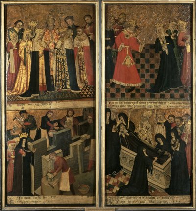 St. Etheldreda, the Abbess of Ely by Robert Pygot