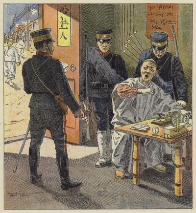 The Japanese Take Control of the Telegraph Lines by Robert Salles