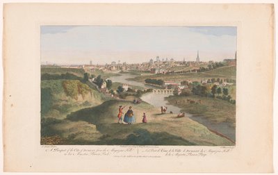 View of the City of Dublin from Phoenix Park by Robert Sayer (possibly)