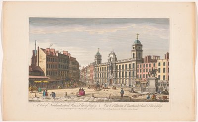 View of Northumberland House at Charing Cross in London (London) by Robert Sayer