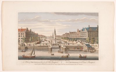 View of the Oudeschans in Amsterdam Seen from the IJ by Robert Sayer