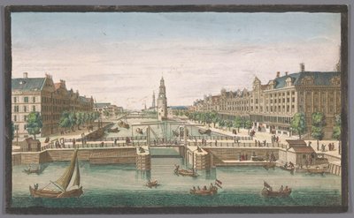 View of the Oudeschans in Amsterdam from the IJ by Robert Sayer