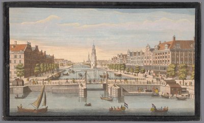 View of the Oudeschans in Amsterdam from the IJ by Robert Sayer