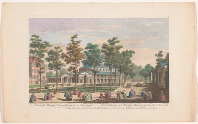 View of the Rotunda in Ranelagh Gardens, London by Robert Sayer