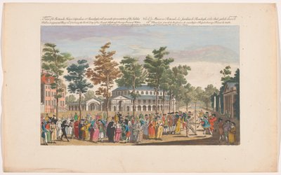 View of the Rotunda in Ranelagh Gardens, London with a Masquerade Ball for the Prince of Wales
