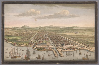 The city of Batavia in the island of Java and capital of all the Dutch factories & settlements in the East Indies by Robert Sayer