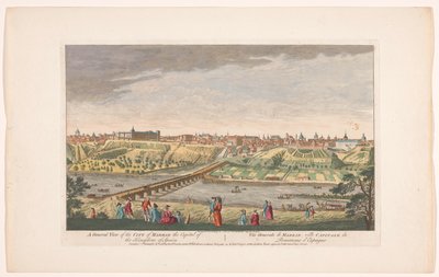 View of the City of Madrid (series: Madrid and Lisbon) by Robert Sayer
