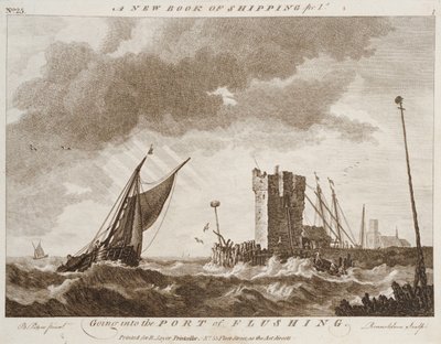 Going into the Port of Flushing by Robert Sayer