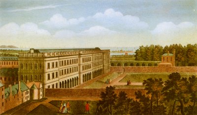 The Library of Trinity College, Dublin by Robert Sayer