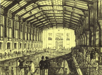 Indoor Swimming Pool and Dancehall Sophienbad, Vienna by Robert Schediwy