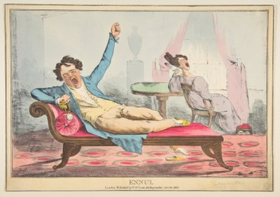 Ennui by Robert Seymour