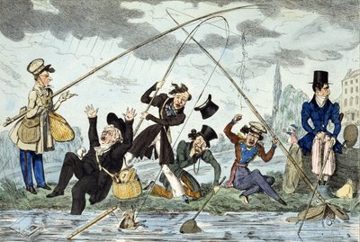 Waltonising or Green-Land Fisherman by Robert Seymour