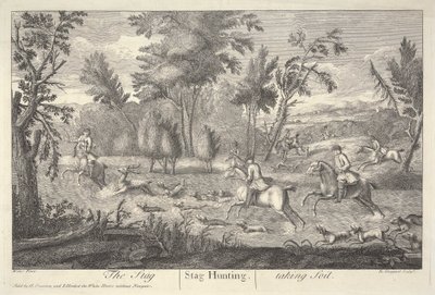 The Stag Taking Soil by Robert Sheppard