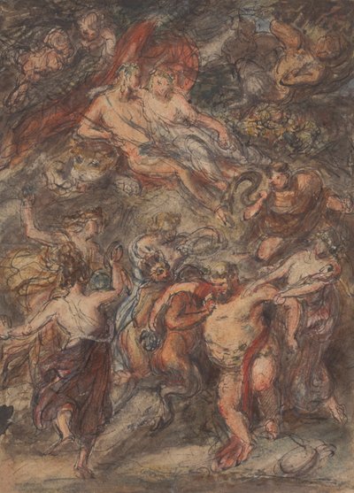 Bachanalia Scene by Robert Smirke