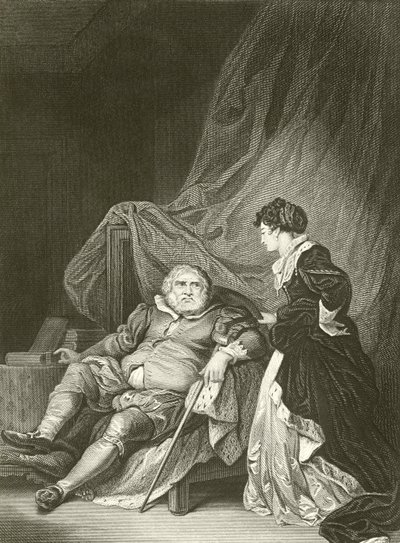 Henry VIII and Catherine Parr by Robert Smirke