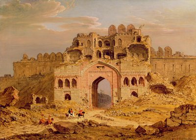 Inside the Main Entrance of the Purana Qila, Delhi by Robert Smith