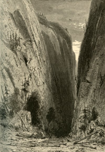 Umpqua Canon, 1872 by Robert Swain Gifford
