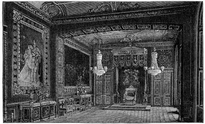 The Throne Room, Windsor, 1880 by Robert Taylor Pritchett