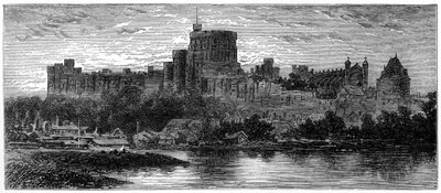 Windsor at Sunrise, from the Brocas by Robert Taylor Pritchett