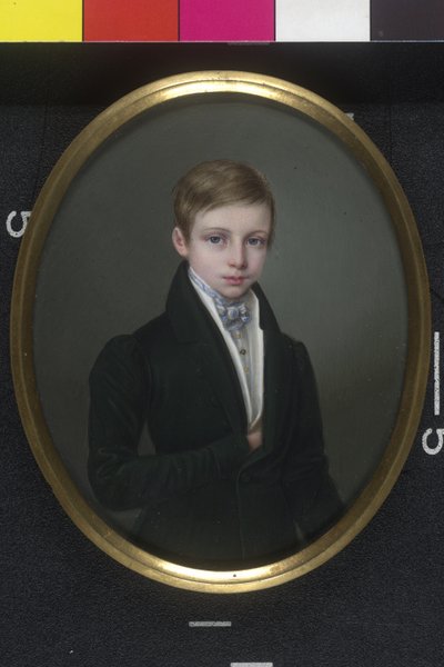 Emperor Franz Joseph I as Twelve-Year-Old Boy by Robert Theer