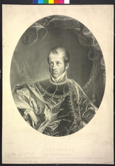 King Ferdinand I of Hungary and Bohemia, Emperor of Austria by Robert Theer
