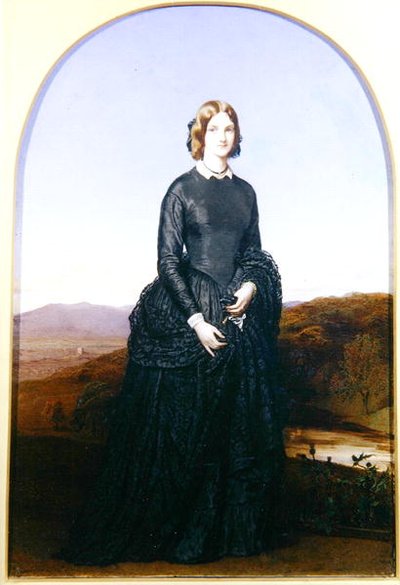 Portrait of Selina, Viscountess Newport by Robert Thorburn