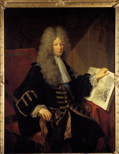 Portrait of Jerome Phelypeaux, Count of Pontchartrain by Robert Tournieres
