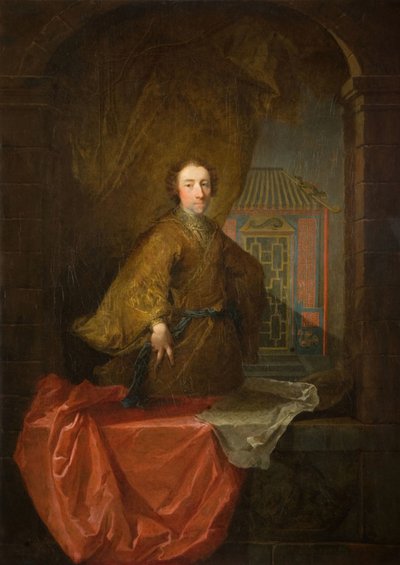 Portrait of Richard Dicky Bateman, 1741 by Robert Tournieres