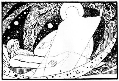 Drawing for the Book of Job by Robert Traill Rose